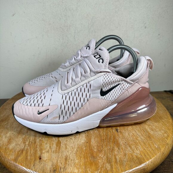 Nike Air Max 270 White Soft Pink‎ Women's Size 7.5 Shoes Sneakers AH6789-604 - Picture 3 of 8